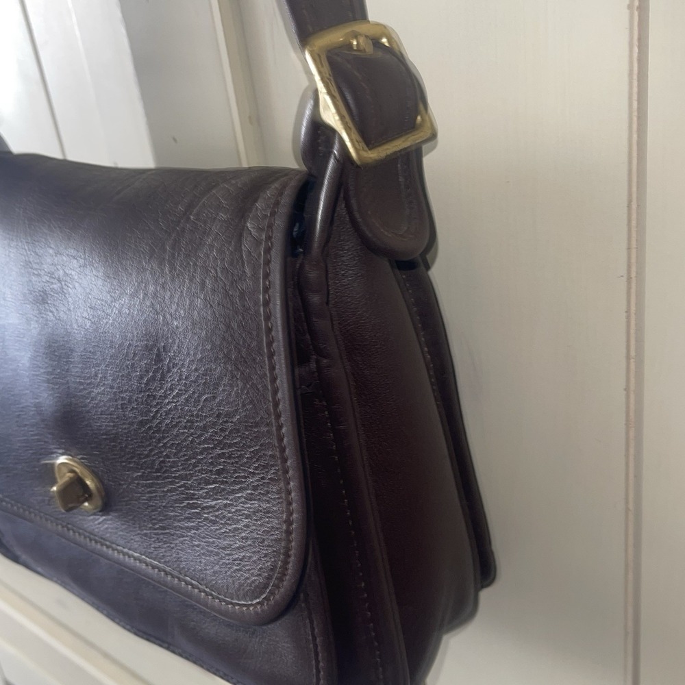 Coach Rambler 9061 Crossbody Bag 9.5" x 7.5" x 3.5" - Picture 6 of 16